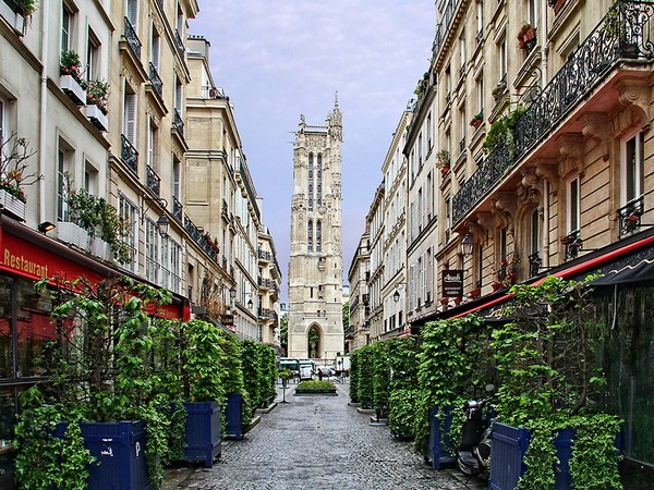 Латинский квартал в Париже